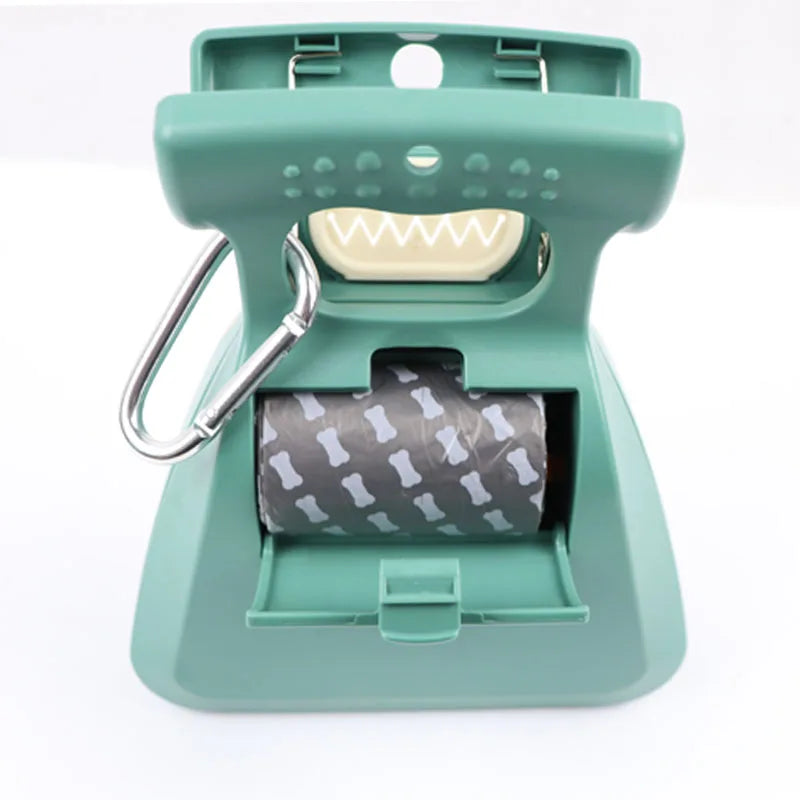 Dog Pooper Scooper Poo Paw Foldable + 1 Roll Decomposable Bags