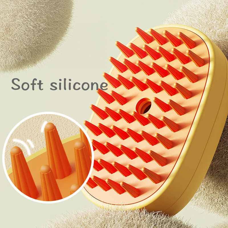 Duck Massage Brush 3 in 1 Steam Spray