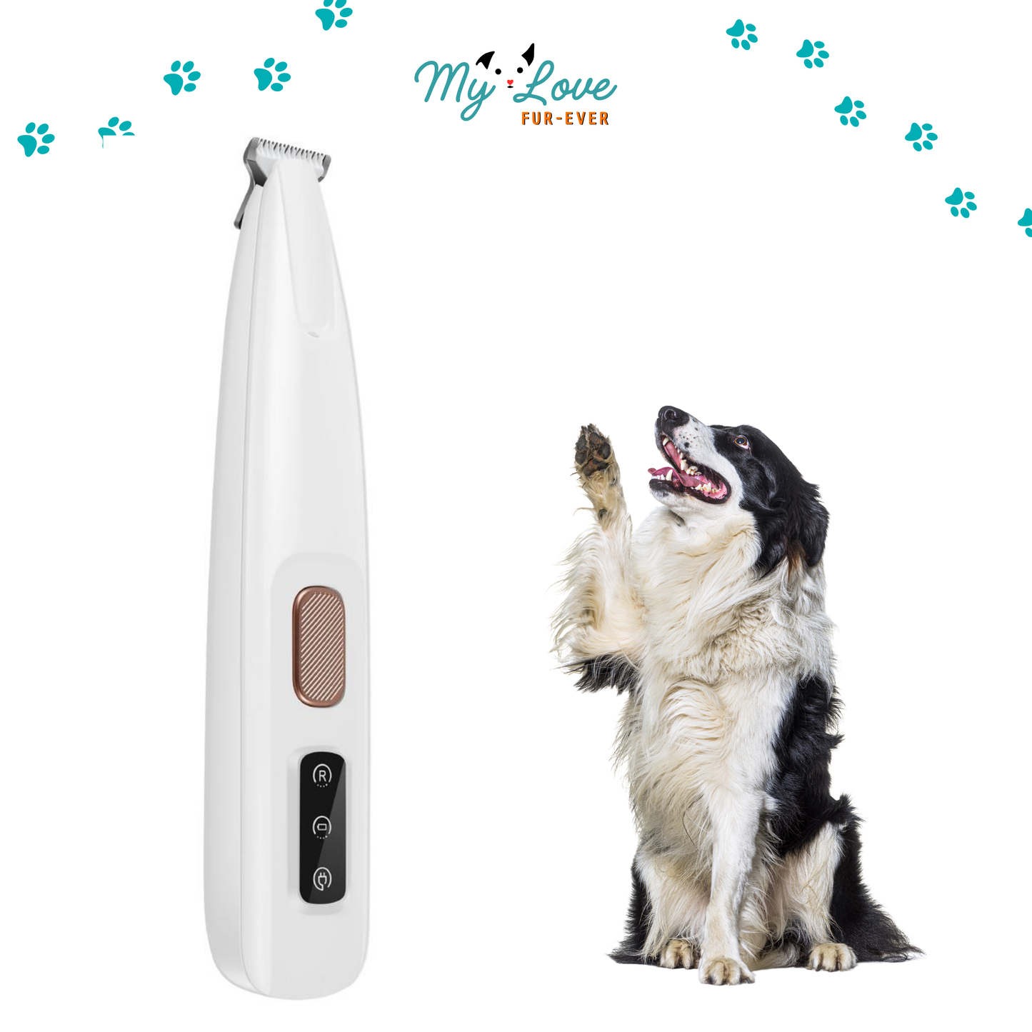 Electric Pet Hair Trimmer Waterproof