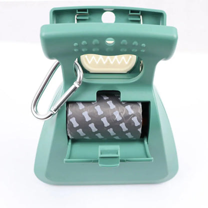 Dog Pooper Scooper Poo Paw Foldable + 1 Roll Decomposable Bags