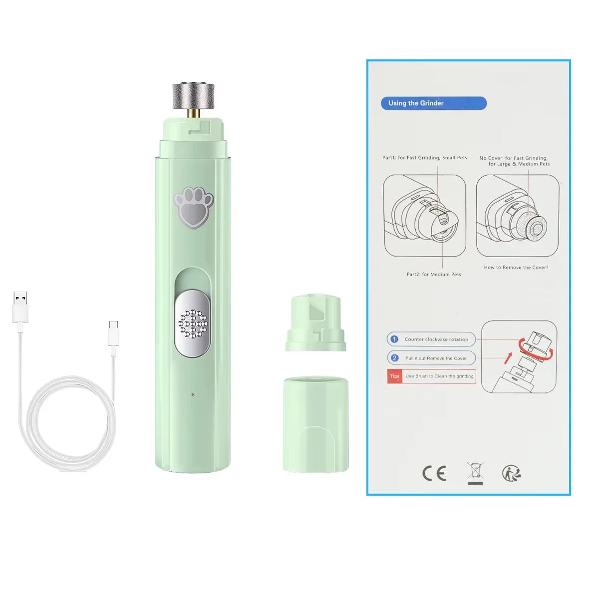 Electric Dog Nail Grinder