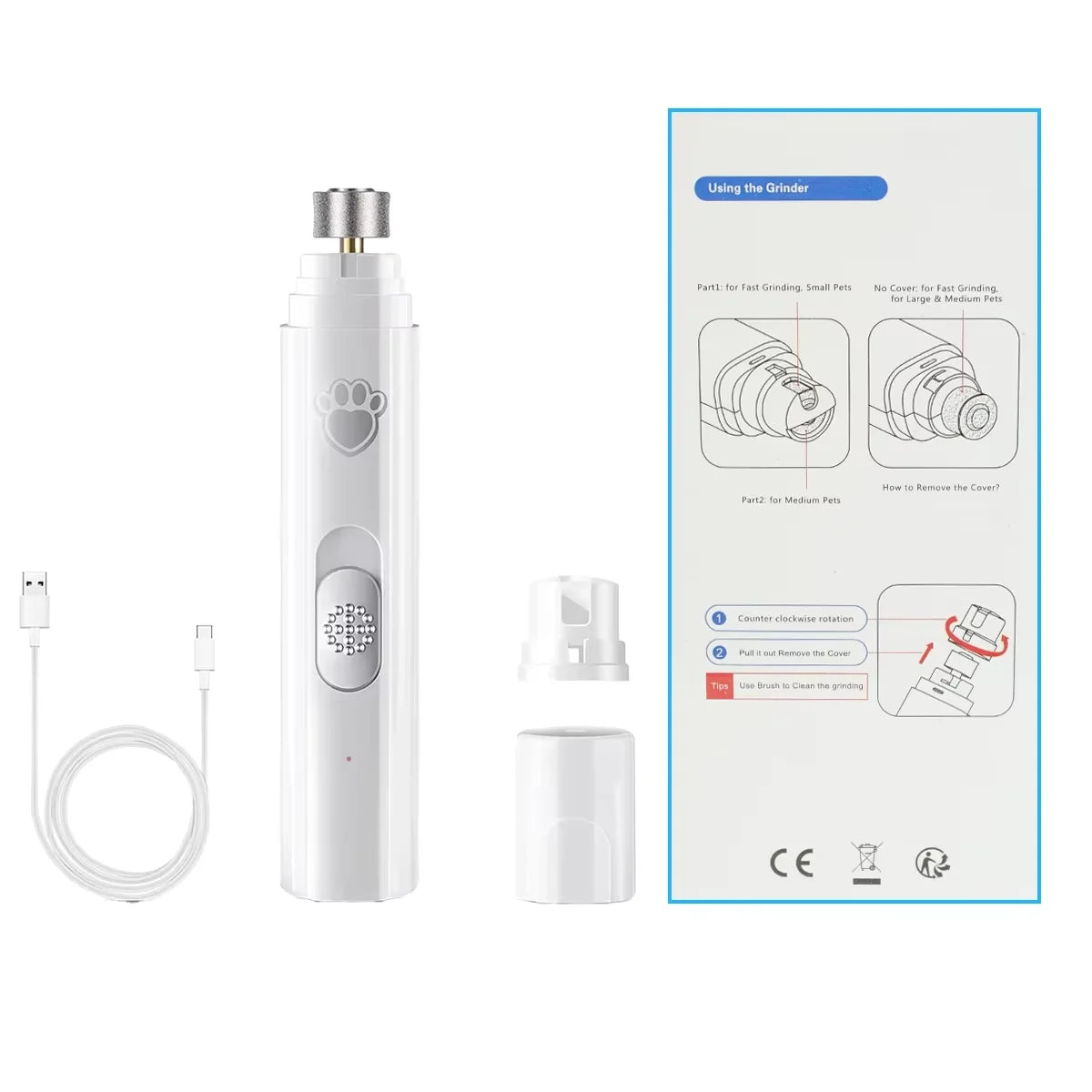 Electric Dog Nail Grinder