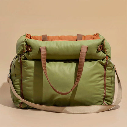 Luxury Dog Car Seat Bag – 3-in-1 Booster Travel Bed & Carrier