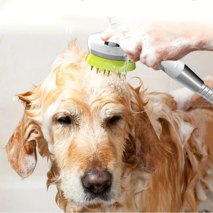 Pet Spa Shower Head & Grooming Brush in One