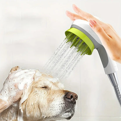 Pet Spa Shower Head & Grooming Brush in One